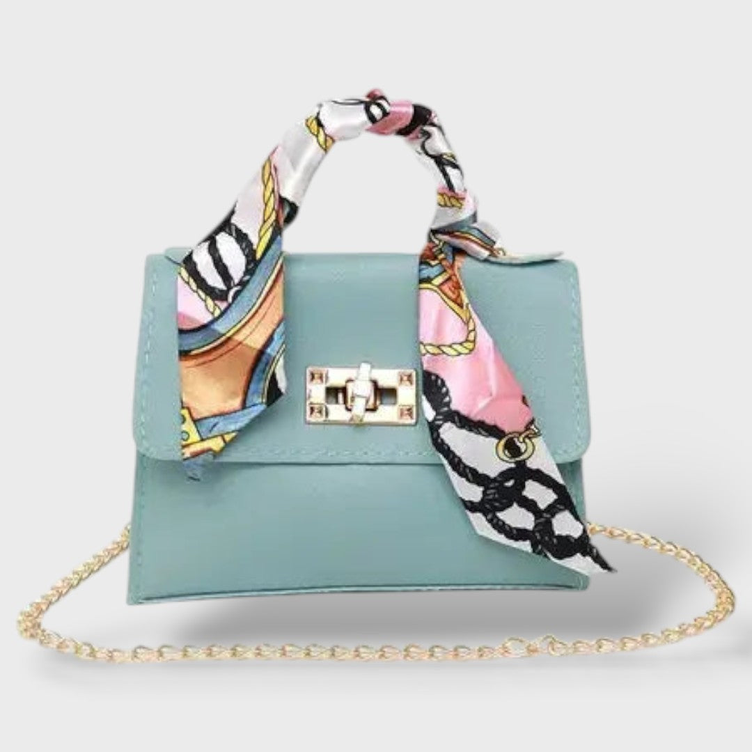 Elegant leather handbag for ladies