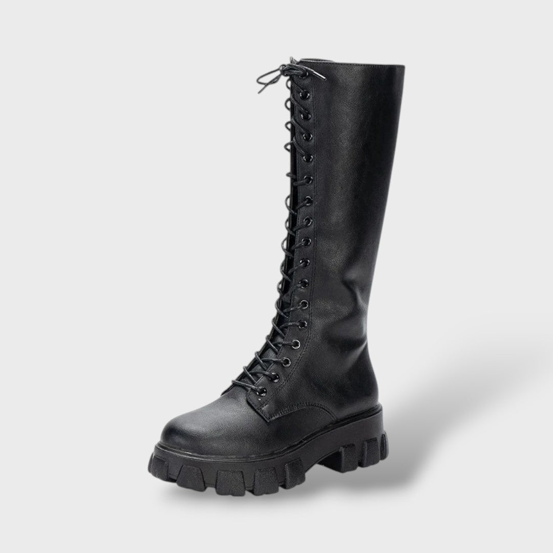 Elegant women's winter cowboy boots